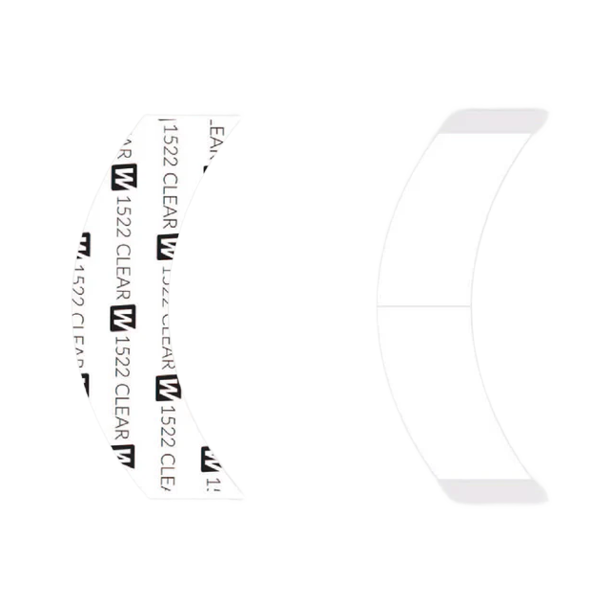 Walker Tape - 1522 Clear CC Contour 36pc