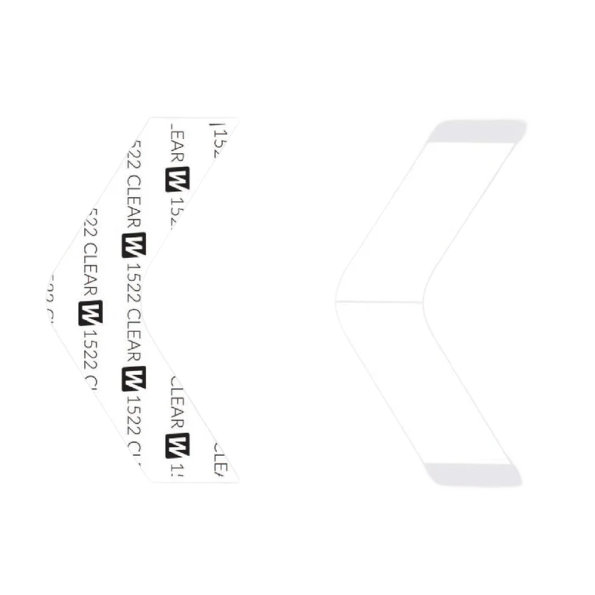 Walker Tape - 1522 Clear B Contour 36pc